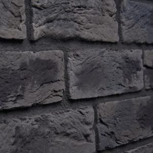 Камень из бетона - Клинкерный кирпич. Графитовый 17П6
