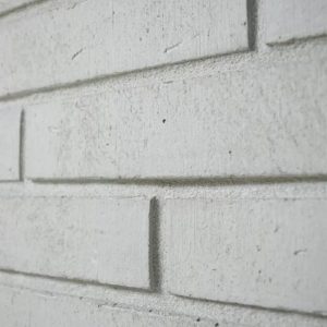 Камень из бетона - Клинкерный кирпич. Белый 18П0