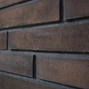 Камень из бетона - Клинкерный кирпич. Коричневый 18П4